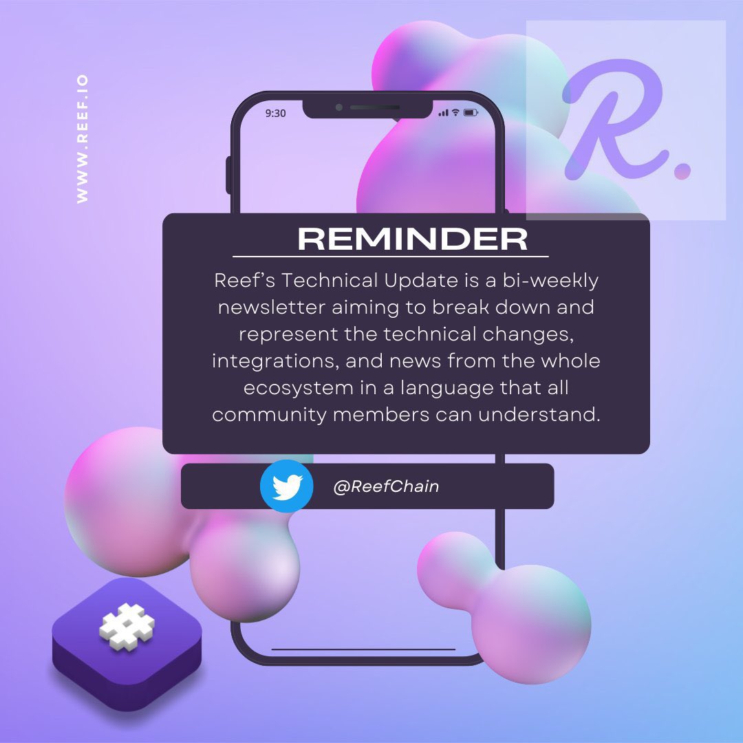 Myceezc's tweet photo. #Reefchain incentives technological progress in regards to scalability by removing fee market politics .
#Reef #Reefchain #Reefcommunity #BuidlTheReef #Defi #crypto #Blockchain https://t.co/j23qLxGt17