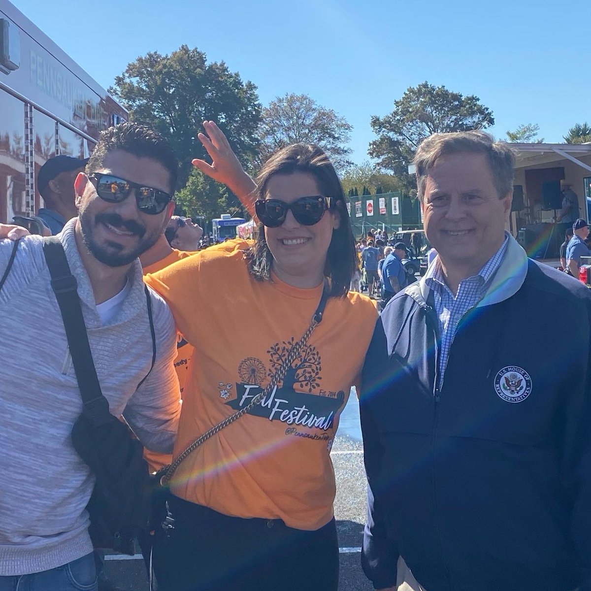 DonaldNorcross's tweet photo. I stopped by some great fall festivals going on in Pennsauken, Brooklawn, and Bellmawr. It’s great to see everyone come together no matter the challenges we or the Phillies face this weekend! #RingTheBell https://t.co/OzkGazT3y5
