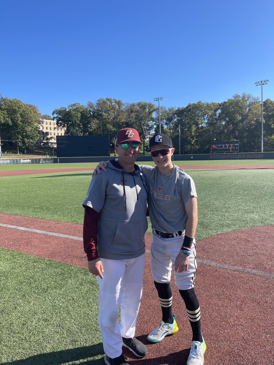 Thank You <a href="/BCBirdBall/">Boston College Baseball</a> for a great day!