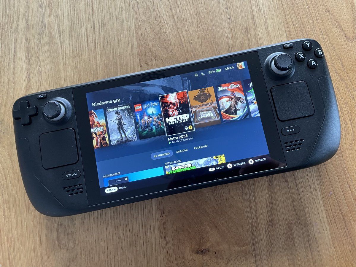 Świetne urządzenie, polecam każdemu 😎 #steamdeck