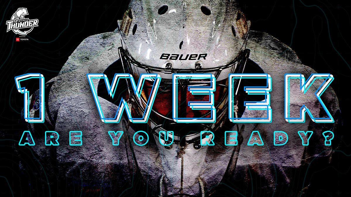 ⚡1 WEEK AWAY!⚡
 Until Opening Night at <a href="/INTRUSTarena/">INTRUST Bank Arena</a> vs. Allen!

#DropTheHammer