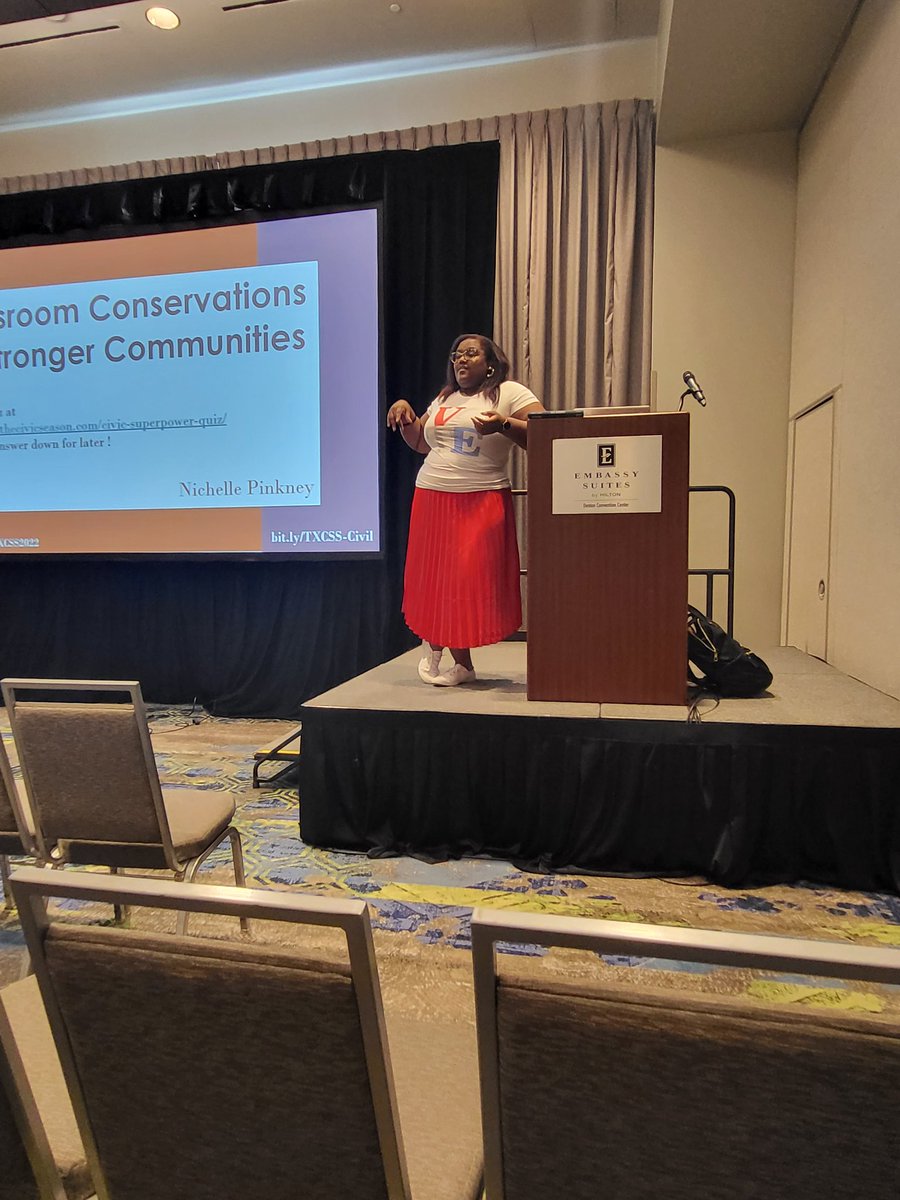 sheisleadworthy's tweet photo. Thanks @msnikki_p for your passion & voice. Keep pushing because your excellence in education is evolutionary. #notjustaconference #civildiscourse
I am a #defender & #challenger‼️ @TXCSS @TXTSSSA https://t.co/4f6n0KbWPn