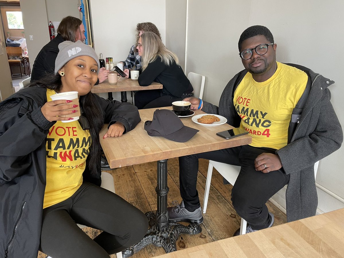 tammyhwang's tweet photo. Rain or shine, we showed up for our farmers and small businesses!

Team Tammy was at Ottawa Street shopping, eating and more. 

Our local economy is better and more vibrant because of the heart and hard work of our small businesses. #HamOnt #OnWard4 #CashMob https://t.co/WSm5qzcQOf