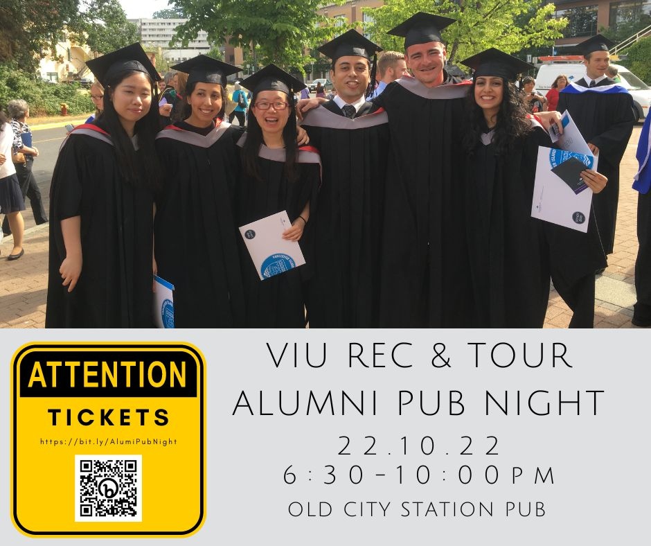 Only 7 days until the Rec &amp; Tour Alumni Pub Night! Get your beer &amp; burger tickets now: EventBrite: bit.ly/AlumiPubNight