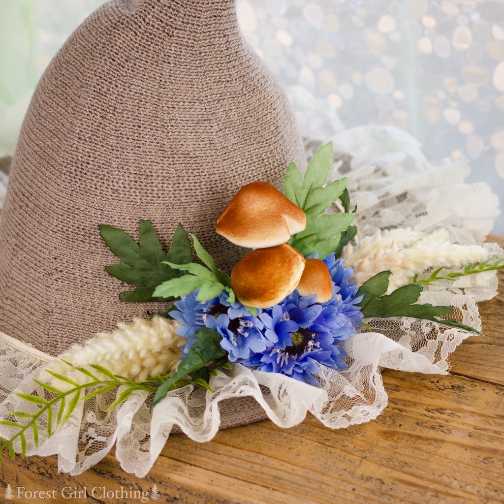 forestgirlco's tweet photo. We still have a few more witch hats available from this week's update! This are the Mushroom and Autumn Sage versions. https://t.co/G6Rx1v0z32