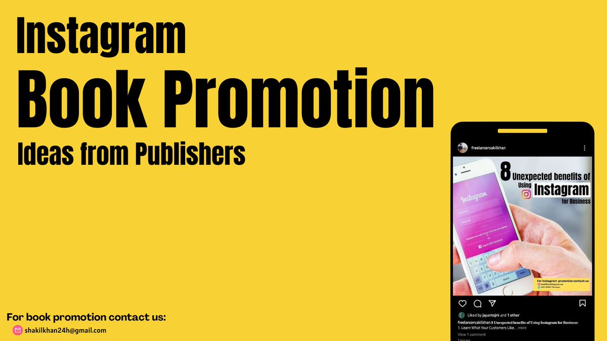 𝟱 𝗜𝗻𝘀𝘁𝗮𝗴𝗿𝗮𝗺 𝗕𝗼𝗼𝗸 𝗣𝗿𝗼𝗺𝗼𝘁𝗶𝗼𝗻 𝗜𝗱𝗲𝗮𝘀 𝗳𝗿𝗼𝗺 𝗣𝘂𝗯𝗹𝗶𝘀𝗵𝗲𝗿𝘀:

Click here for all tips: cutt.ly/HBSauHT

#amazonbooklover #amazonbookmarkering #amazonbookpromotion #amazonbooks #Amazon #amazonkindle #amazonkindlebooks #amazonkindleunlimited