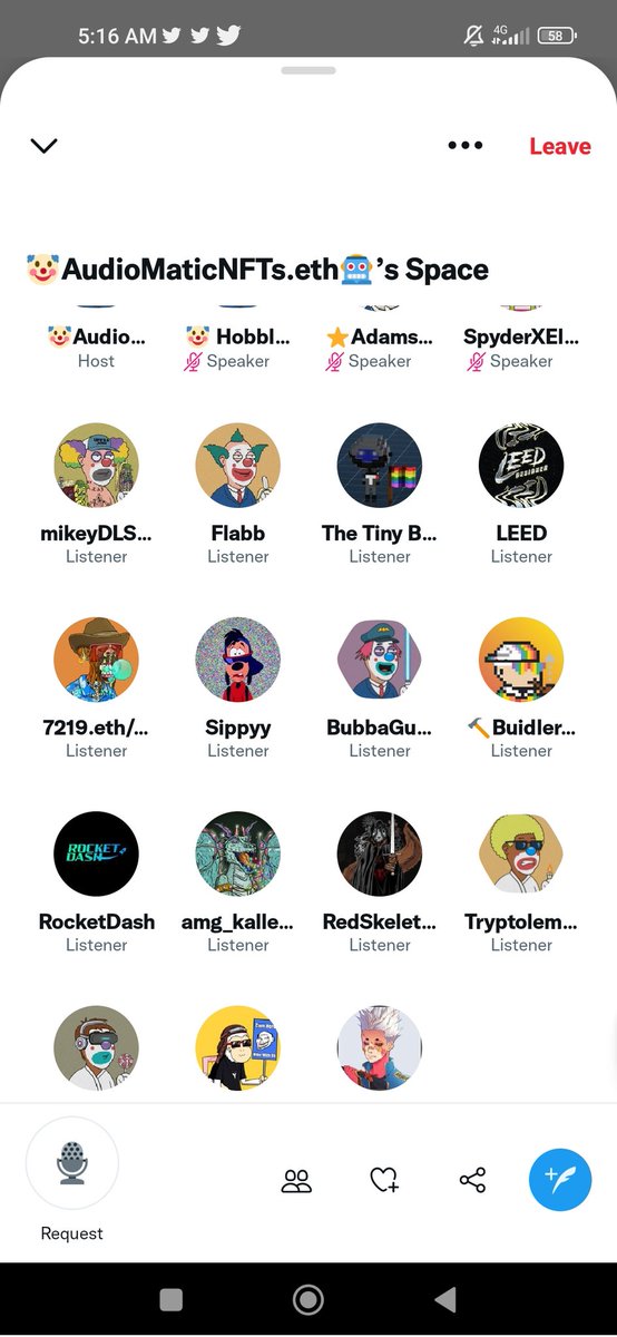 Clown hawa with the clown fam
Hosted by @AudioMaticNFTs 
<a href="/LifesAJoke_NFT/">Life’s a Joke: Community of Clowns</a> <a href="/HawaAlphaGen/">HAWA Alpha Gen</a>