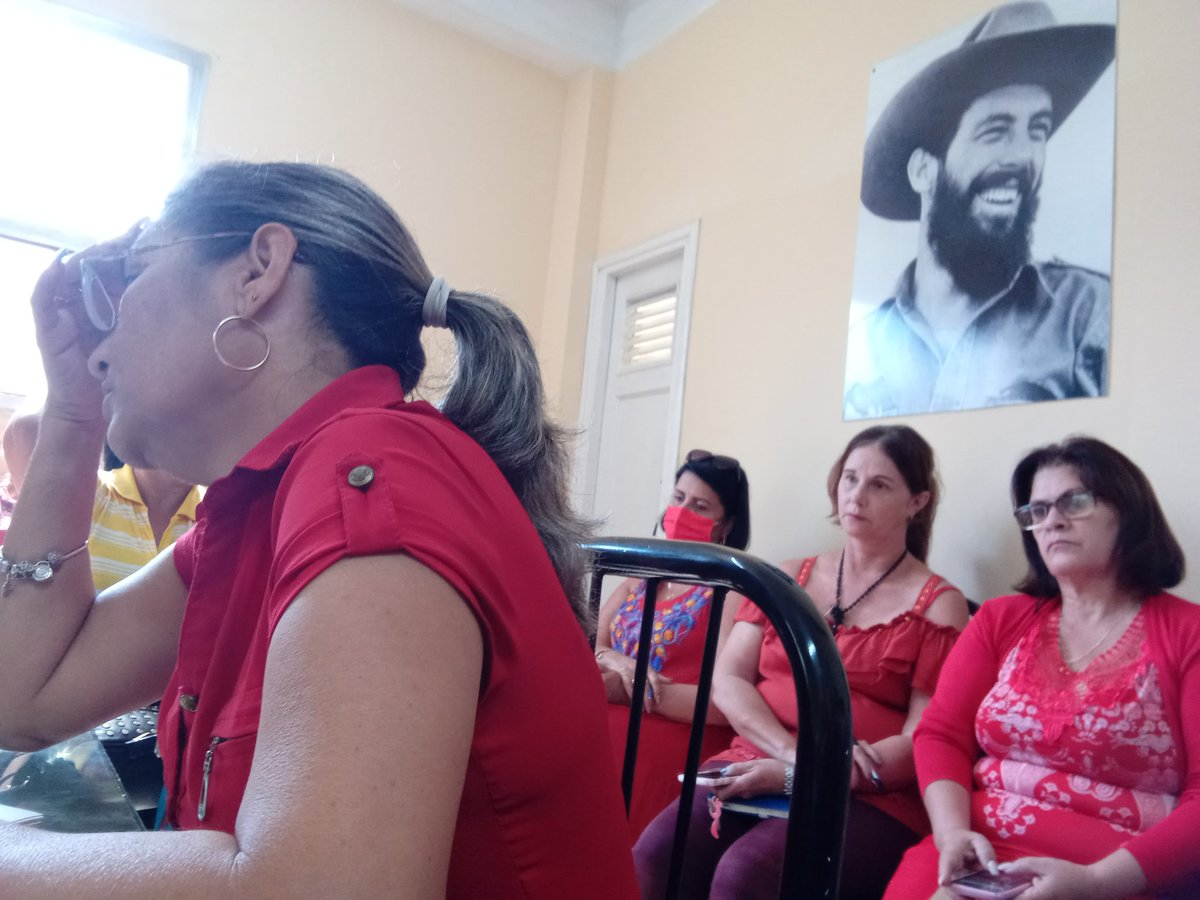 SermagP's tweet photo. Participamos en Reunión del núcleo del Partido de la Dirección Prov. de Salud en Villa Clara. Análisis objetivo y comprometido del colectivo en el empeño de lograr mayor calidad en los procesos del sector. 
#Cuba #CubaViveYTrabaja 
#CubaSalva @JLBrocheLorenzo @Colina_VClara https://t.co/AFaSSafjkR