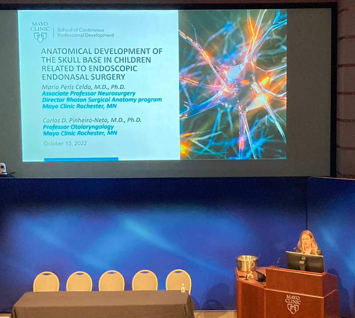 Kai J. Miller, PhD, MD, PhD (@kai_j_miller) on Twitter photo Congratulations to Dr. Peris Celda for a great talk about the neuroanatomy of endoscopic endonasal procedures at the Mayo Pediatric NeuroOncology Symposium! <a href="/MayoClinicNeuro/">Mayo Clinic Neuro</a> <a href="/PerisCelda/">Maria Peris-Celda, MD PhD</a> Congratulations to Dr. Peris Celda for a great talk about the neuroanatomy of endoscopic endonasal procedures at the Mayo Pediatric NeuroOncology Symposium! <a href="/MayoClinicNeuro/">Mayo Clinic Neuro</a> <a href="/PerisCelda/">Maria Peris-Celda, MD PhD</a>