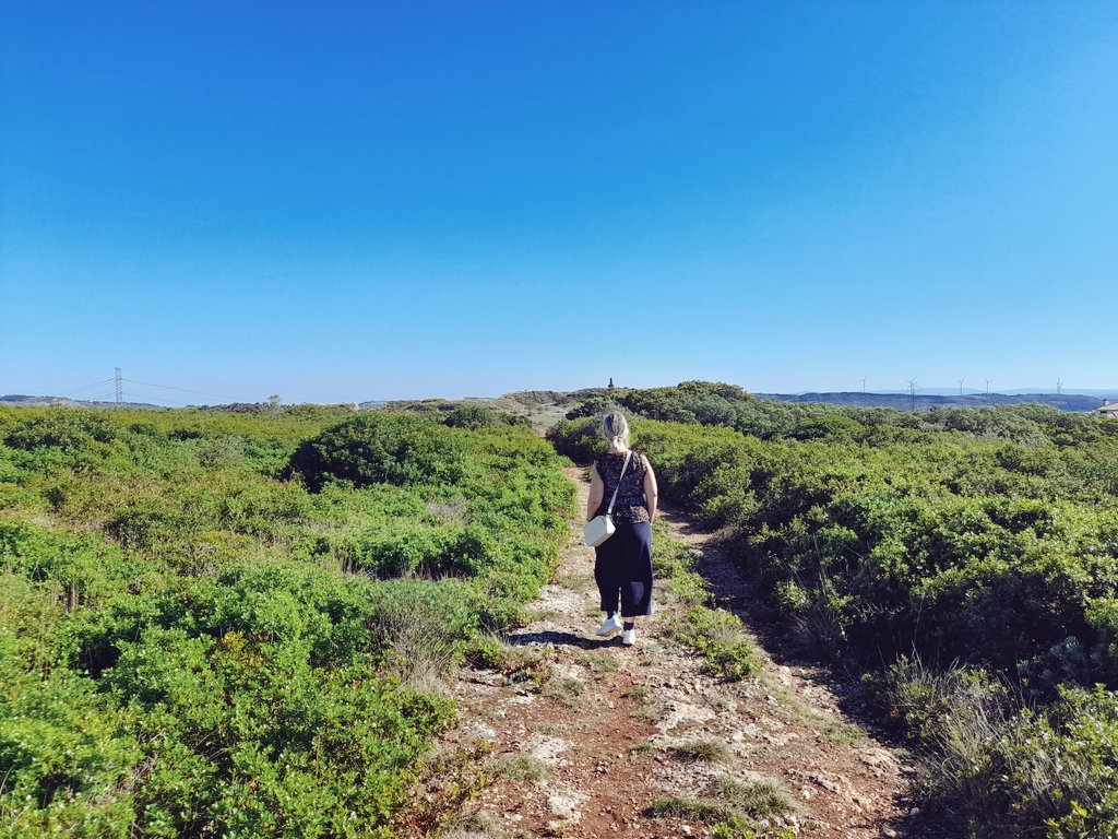 A break to see how <a href="/LinhasDeTorres/">Rota Histórica das Linhas de Torres</a> were improved and to remember how the ancient people prepared the defence of Lisbon region. On the top a geodesic landmark.
