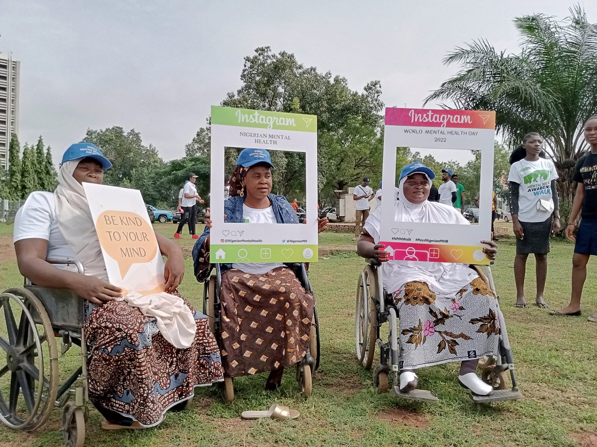 ElizabethSani11's tweet photo. #NMHWalk #PassNigerianMHB @nigerianmentalhealth https://t.co/Og4TmnET8s