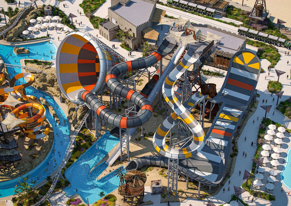 قريبا 🔜🎡

إفتتاح أكبر مدينة #العاب_مائية في المنطقة والتي تقام على مشروع جزيرة قطيفان الشمالية .
#قطر