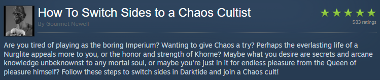 005HavenHu3's tweet photo. God bless the 40k darktide community steam guide page https://t.co/FxWhH74jlG