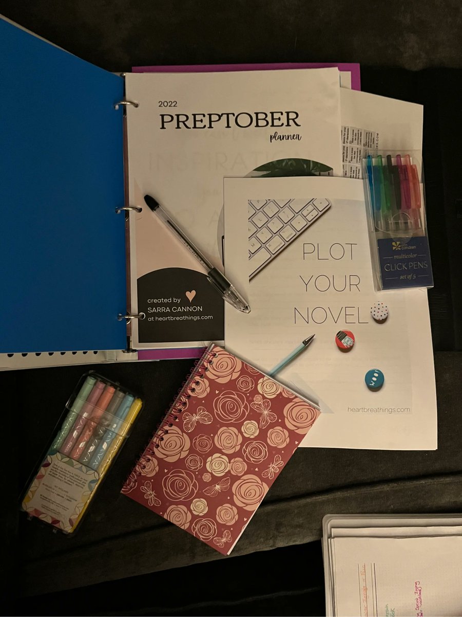 Heather_Curley's tweet photo. Spending my Saturday with these two bad boys! They’ve helped me SO much—and you can get them free by joining Sarra Cannon’s newsletter. Check her out at https://t.co/f5A8gXN0xy! https://t.co/oKqapTxMAp