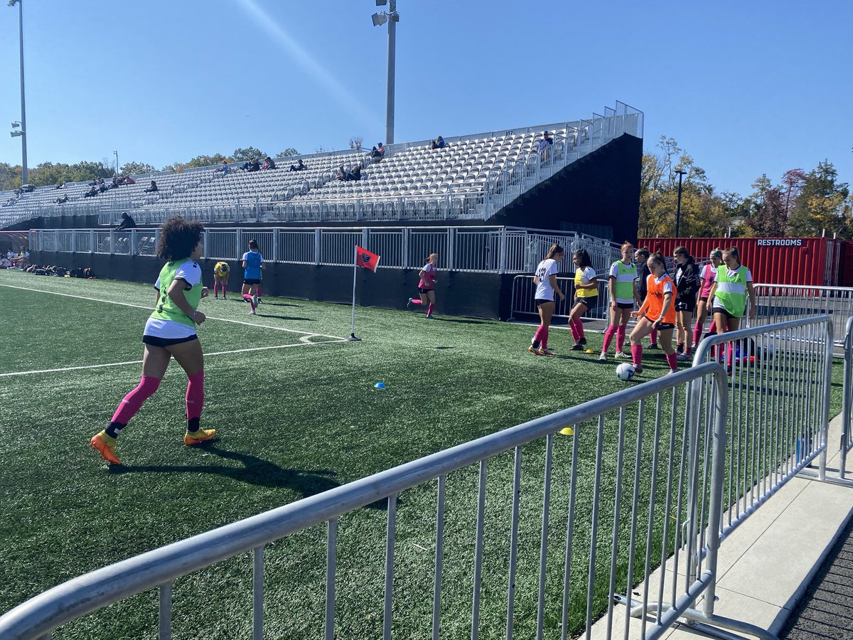 Game day! Rocking the pink for breast cancer prevention awareness as we host <a href="/CSA_Soccer/">Charlotte Soccer Academy</a> at Segra Field! #repthered <a href="/TheLoudounECNL/">The Loudoun ECNL</a>  <a href="/loudounsc/">Loudoun Soccer</a> <a href="/ECNLgirls/">ECNL Girls</a>