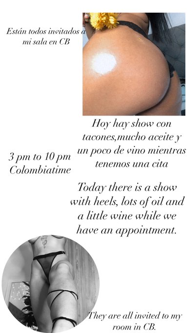 Nos vemos hoy cari&ntilde;o?❤️😋 https://t.co/cGCtRDH61c<a href="/tag/whitegirls"class="tags"><span>#whitegirls</span></a><a href="/tag/stripchatlive"class="tags"><span>#stripchatlive</span></a><a href="/tag/latinashermosas"class="tags"><span>#latinashermosas</span></a>