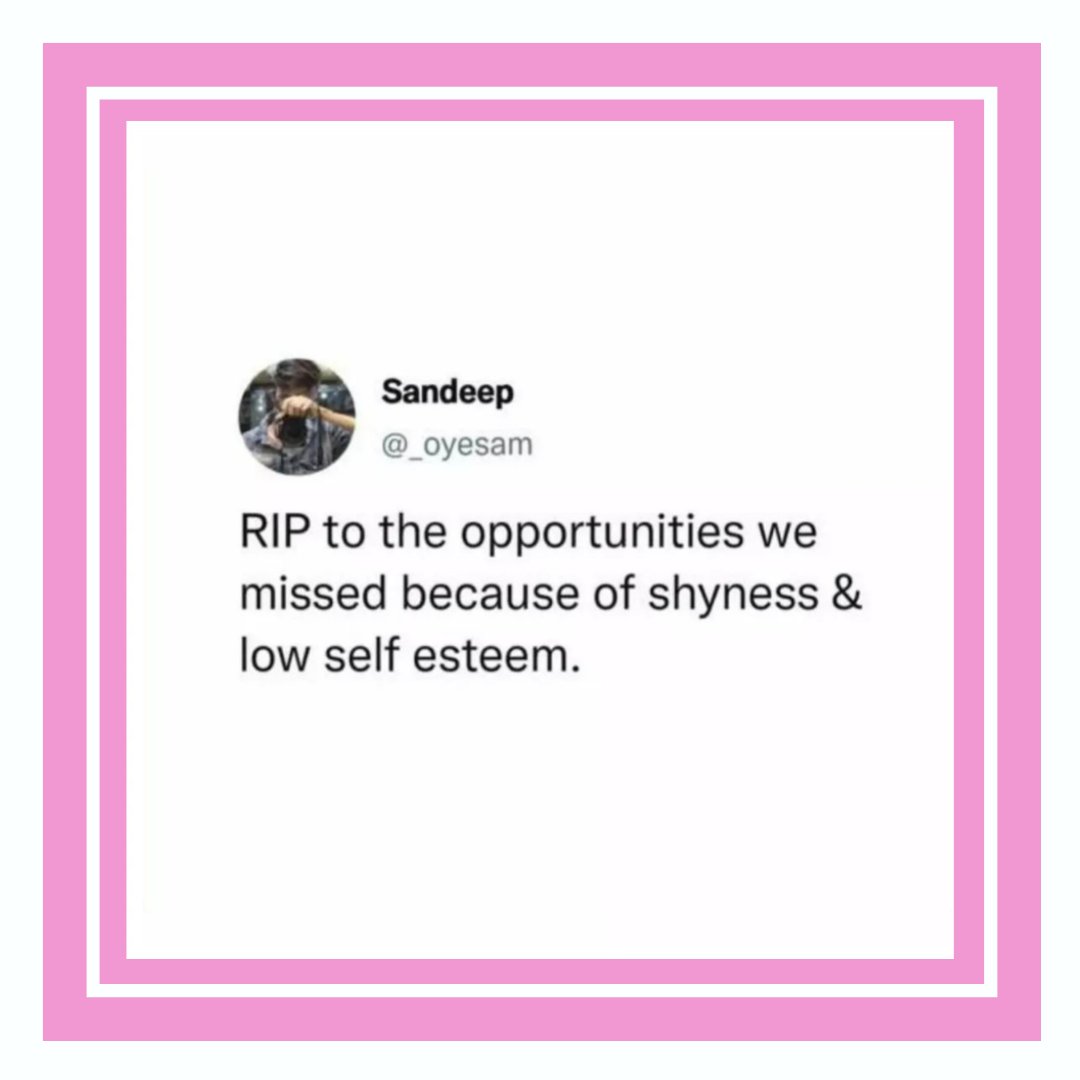 ilafflur's tweet photo. What opportunity do you regret passing on because of low self-esteem?

#selfcare #selfcare #selfgrowth https://t.co/OIRZ5iWf84