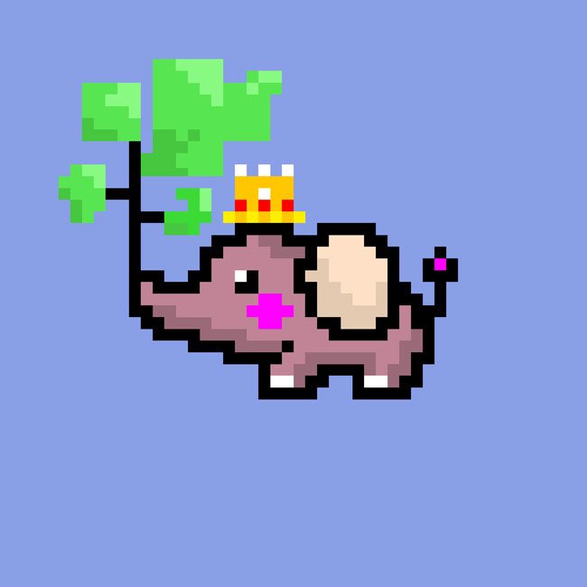 CuteUnicornNFT's tweet photo. 🐘 Tiny Elephant NFT #PixelArt #NFTs Project | The proceeds of the Tiny Elephant will be used for protection of local elephants & save endangered species. | 0.05 $ETH
#NFT #NFTCommunity #nftartists #NFTcollections #NFTThailand #TinyElephant #rawr
https://t.co/Qp541qXRKf https://t.co/i9dLhuZb5W