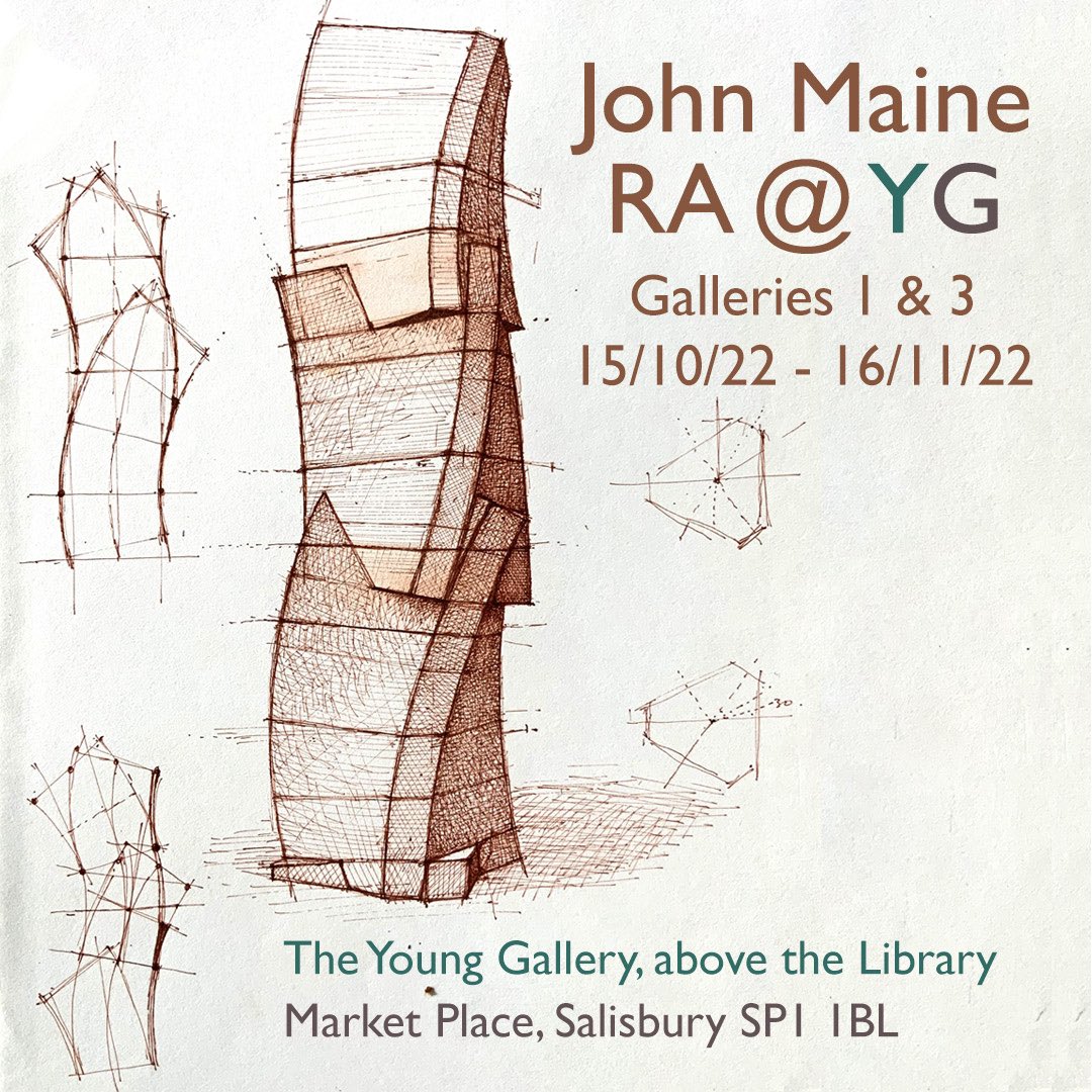 rbolton125's tweet photo. Great unveiling of 'Turning Point' created by John Maine RA in Salisbury today. An exhibition of his work is @TheYoungGallery first floor of #SalisburyLibrary until 16 Nov. https://t.co/yNcdgz5E5g
