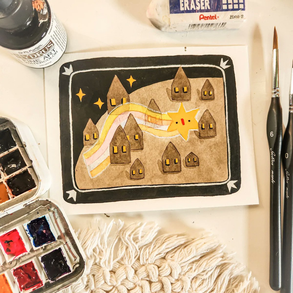 Day 14 I combined Magic + Town ✨️