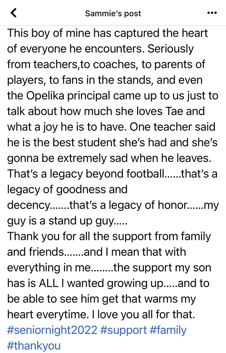 SammySmylez's tweet photo. #ProudFather #HesAStandUpGuy #BeyondFootball @TaeGay36 https://t.co/LXF9YWOLRE