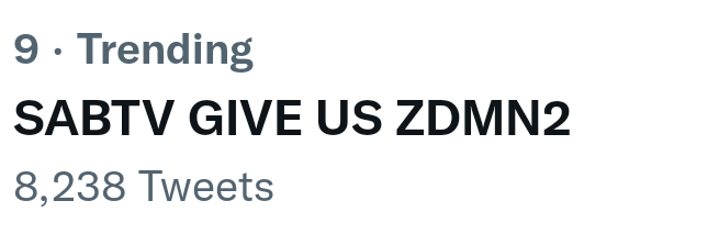 SABTV GIVE US ZDMN2 
This gives all the motivation