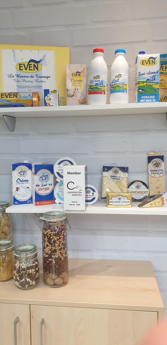 lacoopagricole's tweet photo. Passons au Hall 7, où de nombreuses #coopératives sont présentes : #Agrial, #Laita, #LErmitage, @SodiaalCoop 
#innovation #innovationfrançaise #TasteFrance #alimentairefrançais #SIAL2022
cc @ChargeDom @FlorencePradier @DamienLacombe10 @c_eysseric @coop_laitieres https://t.co/BQ96lcWPA8