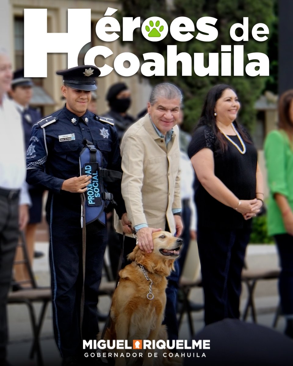 Hacemos equipo con ellos 🐶 🐕, quienes reciben entrenamientos en guardia, protección y detección de narcóticos, entre otros. ¡Aquí todos le entramos a la seguridad!