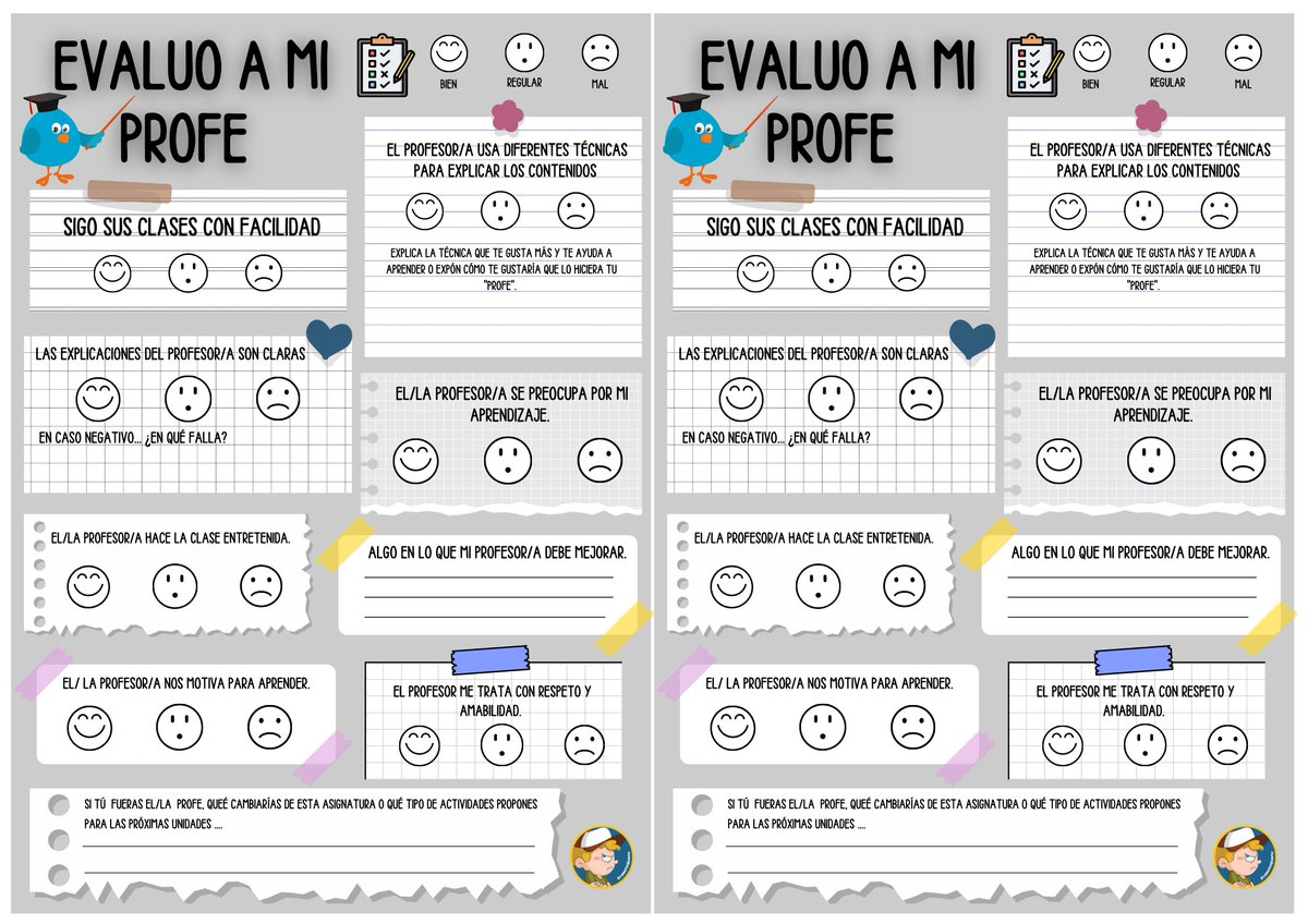 Comparto Plantilla <a href="/canva/">Canva</a> evaluación docente por parte del alumnado. 
Enlace a la plantilla para editar. bit.ly/3MwmBRL