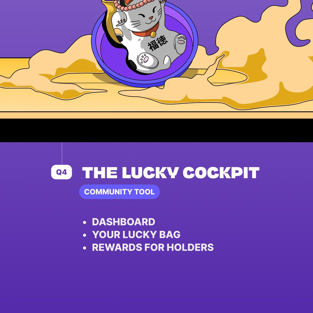 TheLuckyBones's tweet image. Our New roadmap is Here! 
Brand Vision, Lucky Chat, Lucky Cockpit &amp;amp; Much More. 

🤘 Make Passive Income Thanks to Your Digital Lucky Charms!