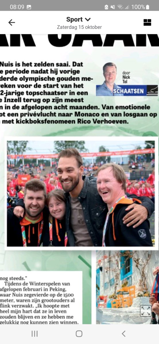 Ragna Schapendonk (@ragnaschapendon) on Twitter photo Kjeld Held; "Eerlijk gezegd een sponsorverplichting, het werd mijn hoogtepunt; Special Olympics Nationale Spelen een ontroerend mooie dag. <a href="/KjeldNuis/">Kjeld Nuis</a> in <a href="/telesport/">Redactie Telesport</a> #playunified #rolmodel Kjeld Held; "Eerlijk gezegd een sponsorverplichting, het werd mijn hoogtepunt; Special Olympics Nationale Spelen een ontroerend mooie dag. <a href="/KjeldNuis/">Kjeld Nuis</a> in <a href="/telesport/">Redactie Telesport</a> #playunified #rolmodel