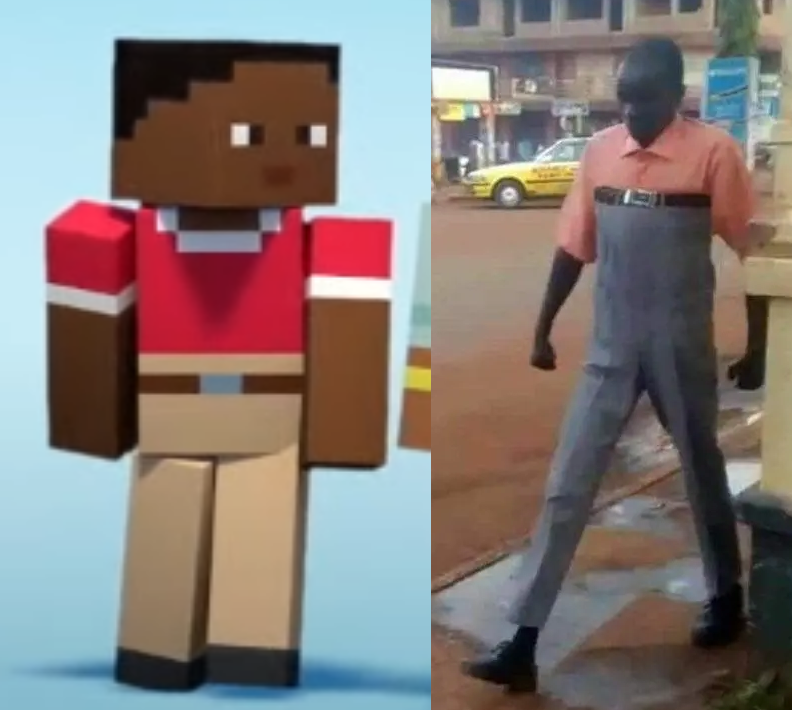 Steve original Minecraft Skins