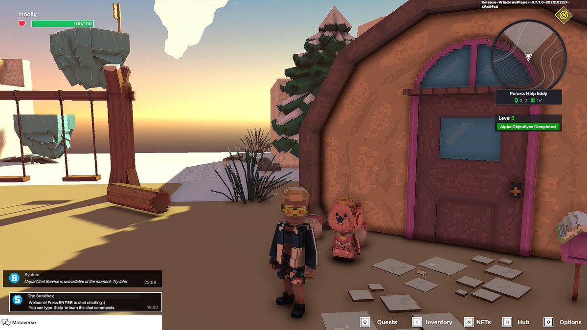mooliy_s's tweet photo. @TheSandboxGame I just finished my quest on Pororo experience on the #SandboxAlphaS3 for a chance to win a Season 3 Alpha Pass! Here I am with a cute Pororo. Check out my screenshot!

#Pororo https://t.co/BdQqyYGqZX