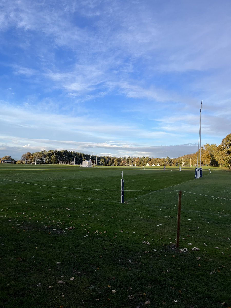Brilliant first day, a brush and roll and all ready for tomorrow.<a href="/MerchiRugby/">Merchiston Rugby</a>