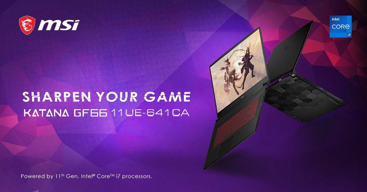CC_Deals's tweet photo. Stay ahead of the competition with the MSI Katana GF66 Gaming Laptop! ⚔️🔥
🛒 https://t.co/mUfWci0p1n
_____
#msigaming #msigamingnotebook #msigaminglaptop #gamingnotebook #gaminglaptop #gaminggear #CanadaComputers #OrdinateursCanada #laptop #notebook #gaming #gamer #tech https://t.co/z8RnUDPRlx