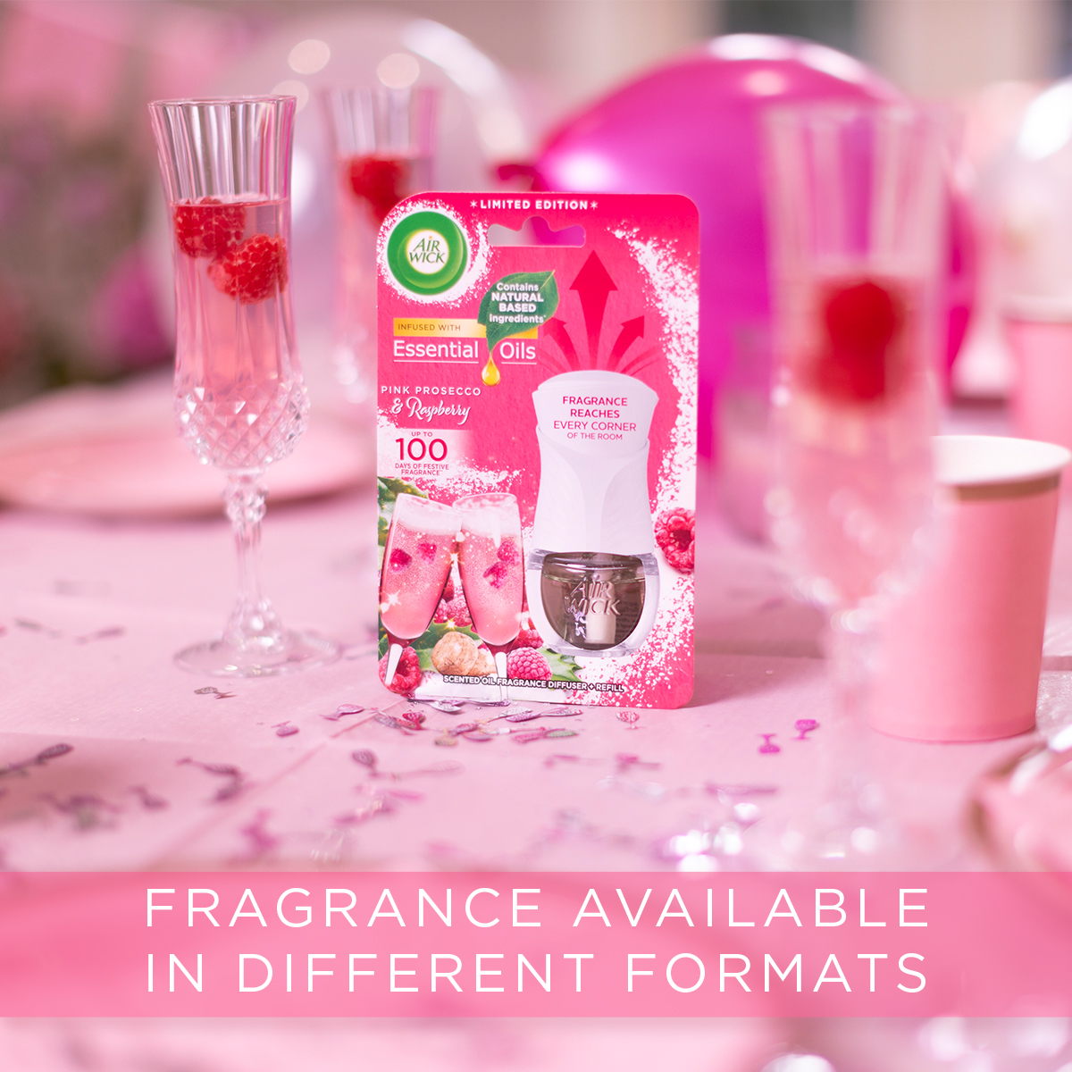 bmstores's tweet photo. 🍾#COMPETITION TIME🍾

We've teamed with #Airwick to help create the ultimate Pink Prosecco fragranced night-in thanks to their NEW limited edition home fragrance &amp; FIVE chances to #WIN a £100 Gift Card!

For a chance to win:
1) FLW
2) RT
3) COMMENT #AirwickBM

Ends 9am 18/10/22 https://t.co/k9EWOtcW45