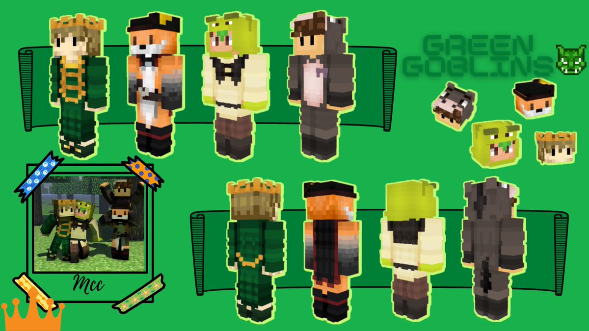 dovi_pi's tweet photo. !MCC SKINS
~Green Goblins 🦠

RTs are appreciated :>

#mccskins #mccfanart #seapeekayfanart #grianfanart #smallishbeansfanart #wilbursootfanart @GrianMC @Seapeekay @Smallishbeans @WilburSoot https://t.co/OeF1Du8580