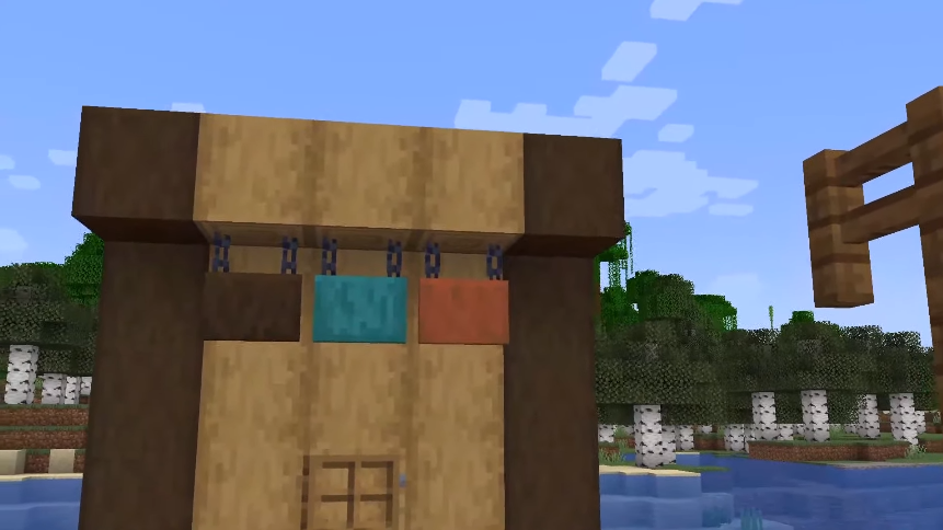 eckoxsoldier's tweet photo. Hanging signs are the first confirmed feature for Minecraft 1.20 update #MinecraftLive https://t.co/UmhSRo5dtY
