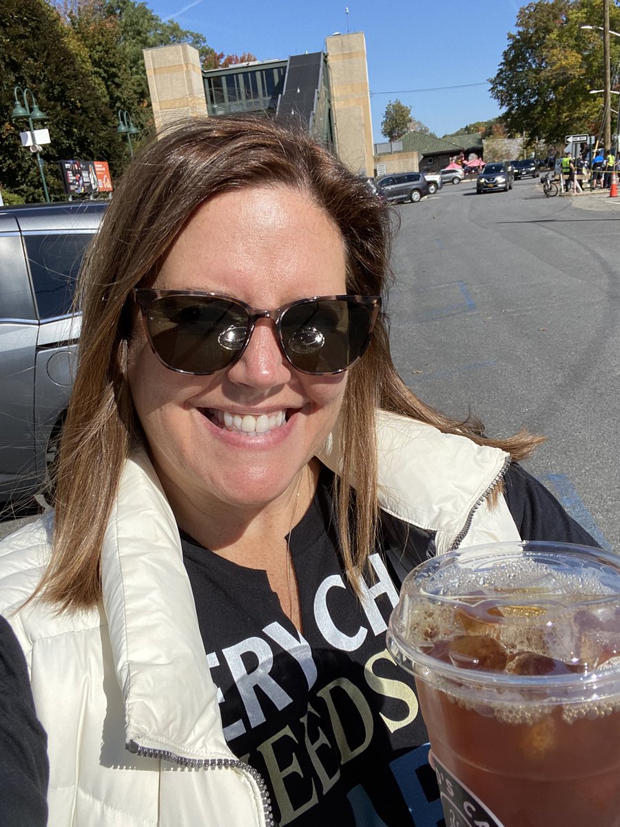 BHSBearsLibrary's tweet photo. Got my free Bobo’s Cafe iced coffee curtesy of @slmsseny at the Chappaqua Childrens Book Festival! School librarians- don’t miss the SLMSSENY tent! #CCBF2022 https://t.co/9eYv0S5sPh