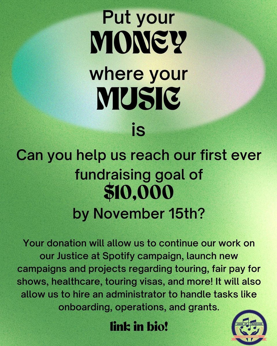 United Musicians and Allied Workers tweet media