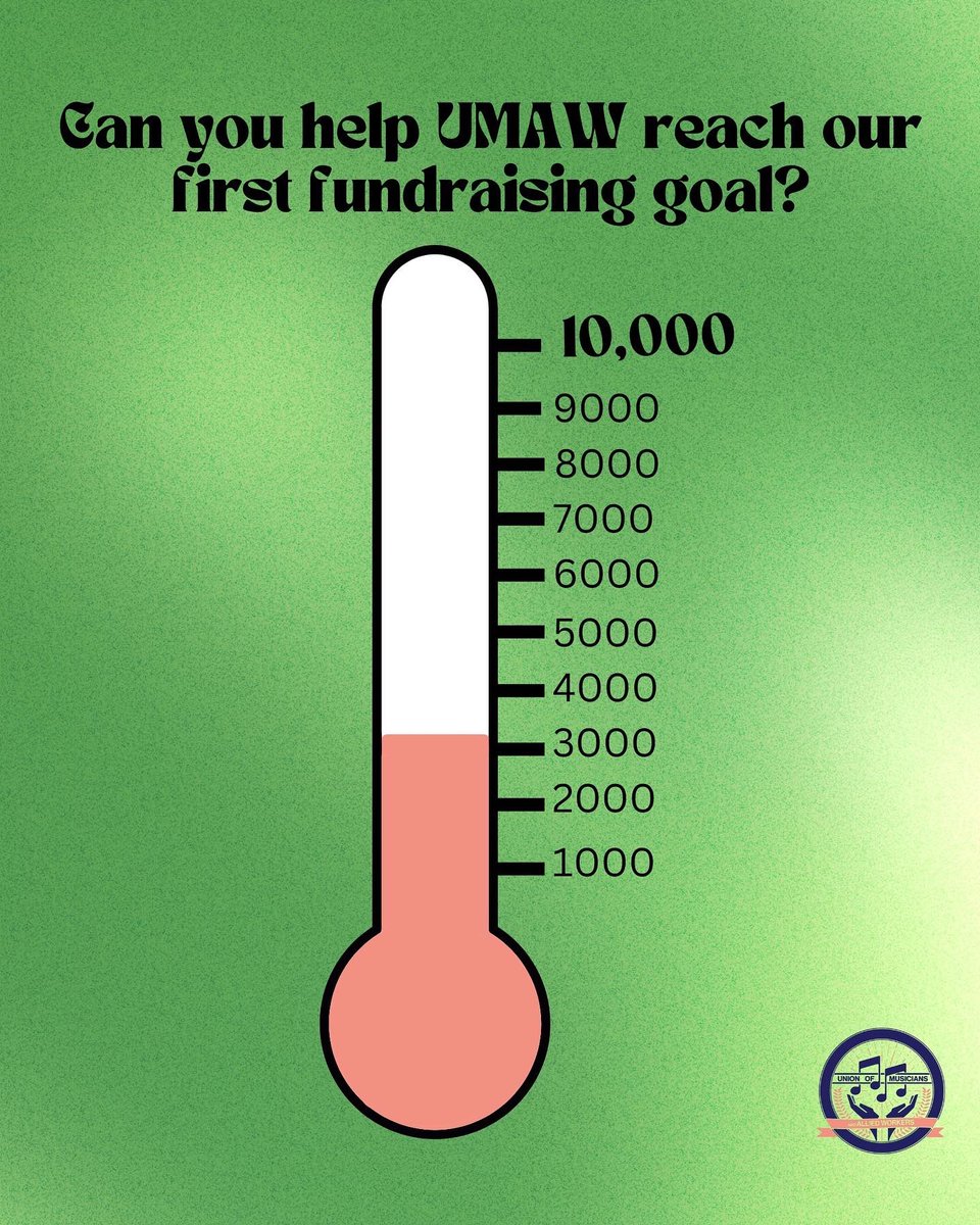 UMAW is launching our first ever fundraiser to help us continue to work on campaigns, host educational events, create resources, and mobilize musicians across the globe to create a more just music industry. Can you help us reach our goal? Link in bio to donate and get involved!
