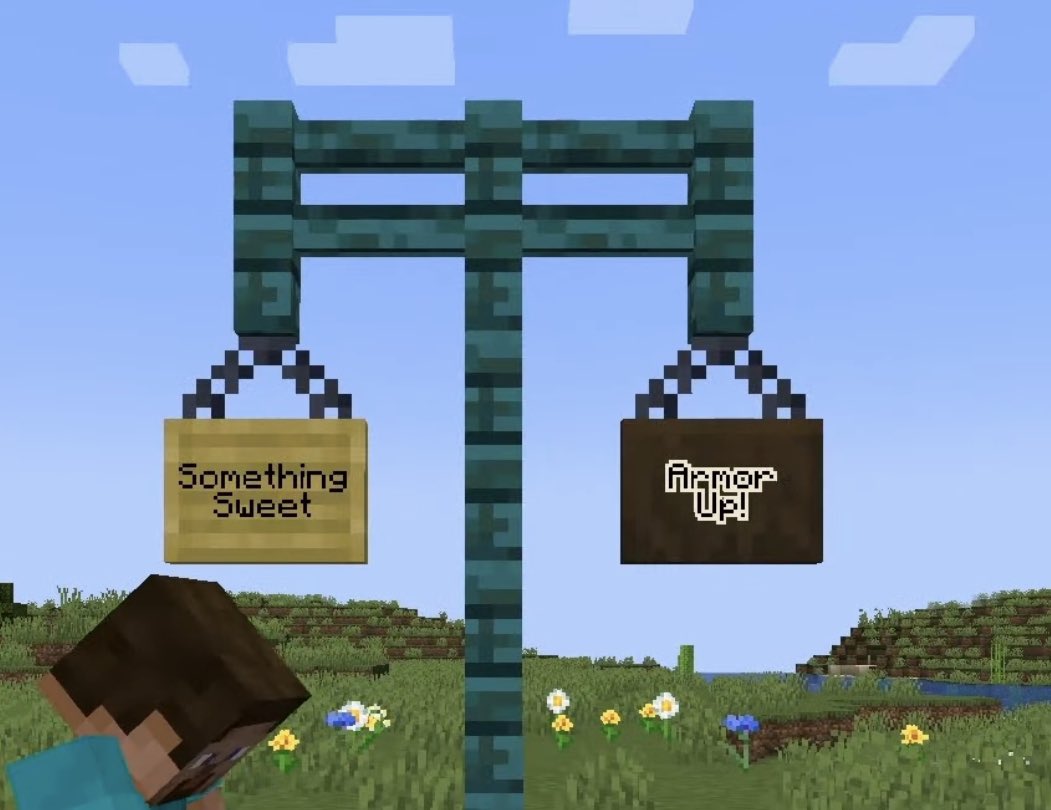 Octofinite on Twitter "Only hanging sign fans can like this tweet"