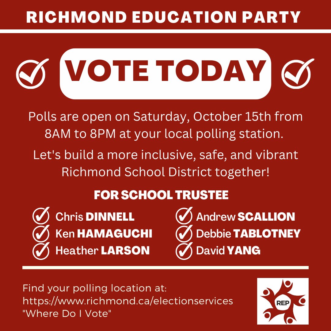 Richmond Education Party (REP) tweet media