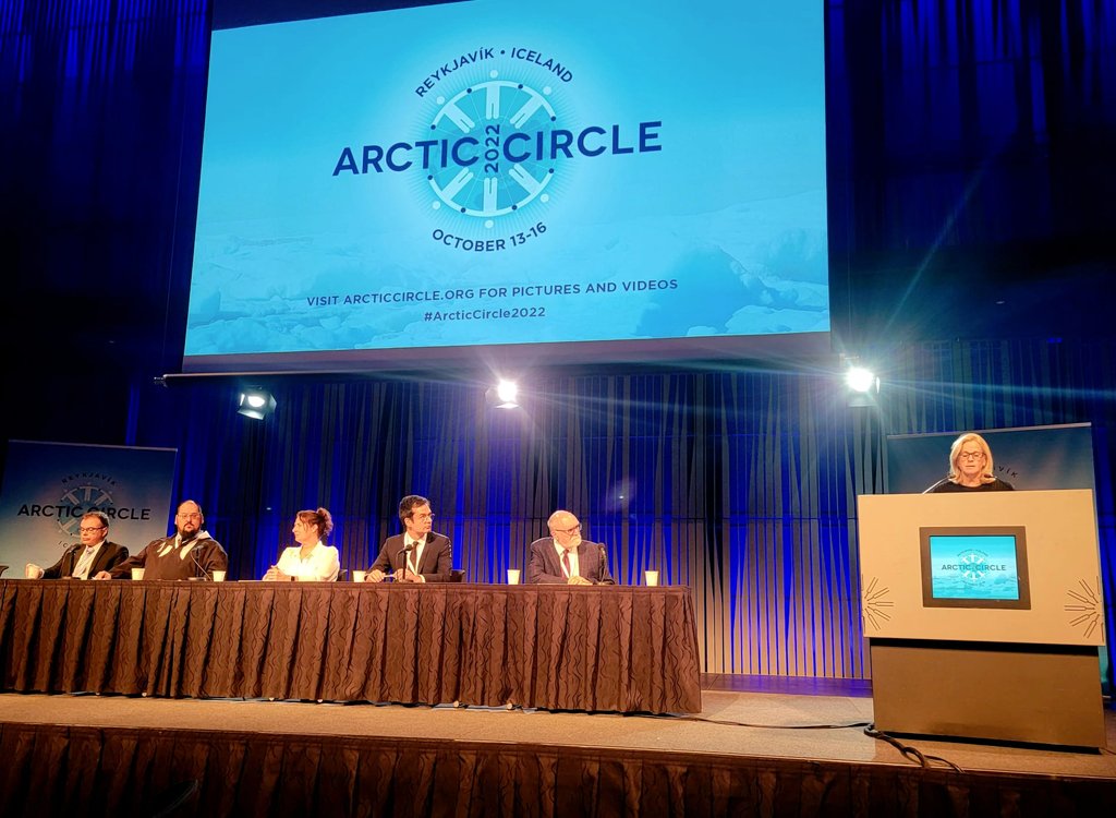 QuebecUK's tweet image. Today, Québec's knowledge in Arctic issues was highlighted during a panel w Québec experts, including:
🎙️@IanMorissette VP @SocietePlanNord
🎙️Christine Barnard Exc Dir. @ArcticNet
🎙️Adamie Delisle-Alaku @MakivikVP VP @Makivik_Corp
🎙️@MelissaSaganash Dir. @gcccra Cree Nation Gov