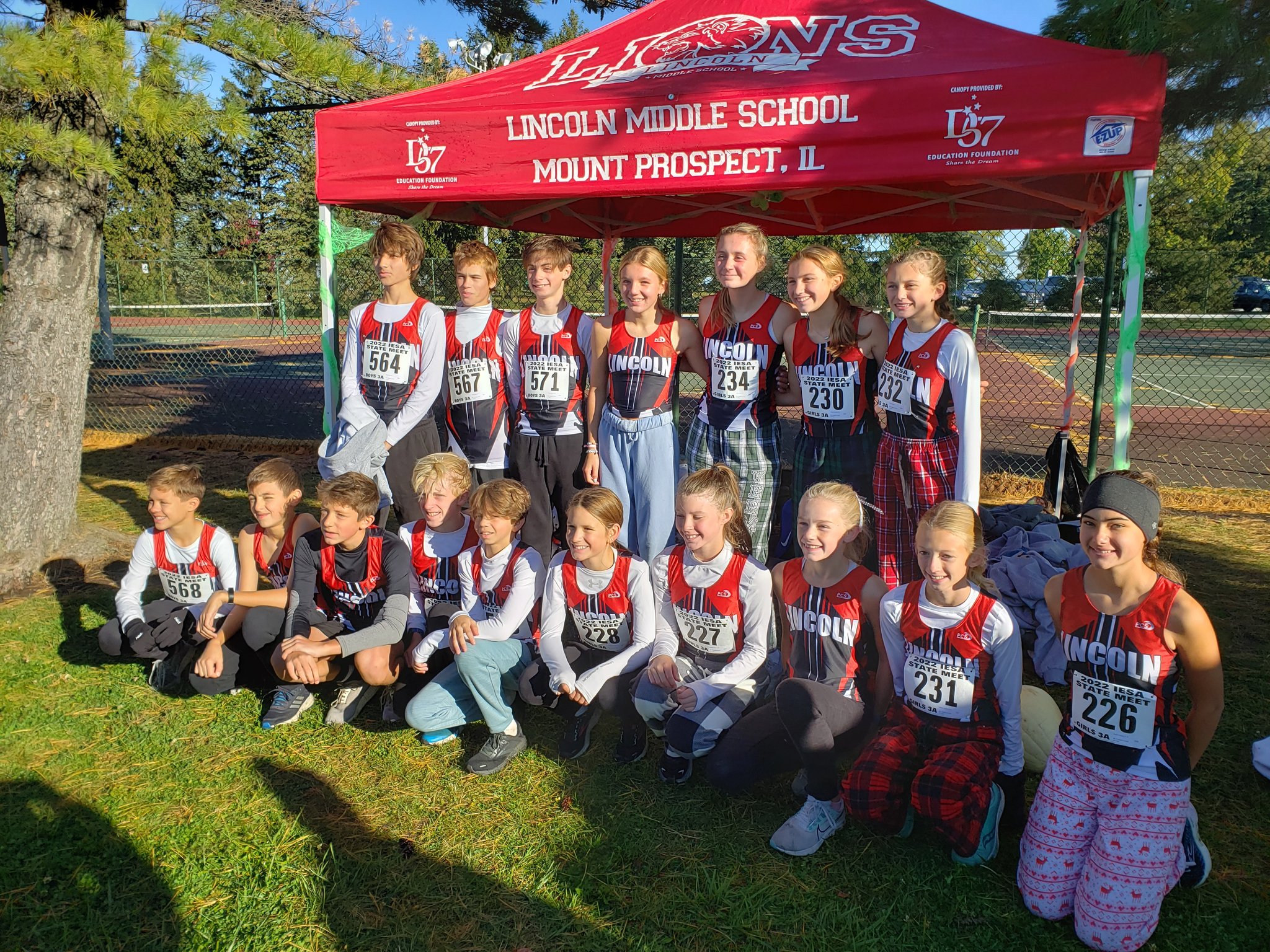 LMS Lions Athletics on Twitter "Great day to race! Varsity girls