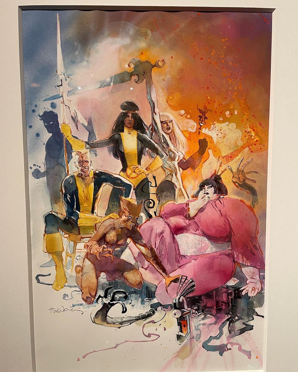 JimMahfood's tweet photo. Originals from the Marvel Universe of Super Heroes Exhibit… https://t.co/FzoQIcoatI