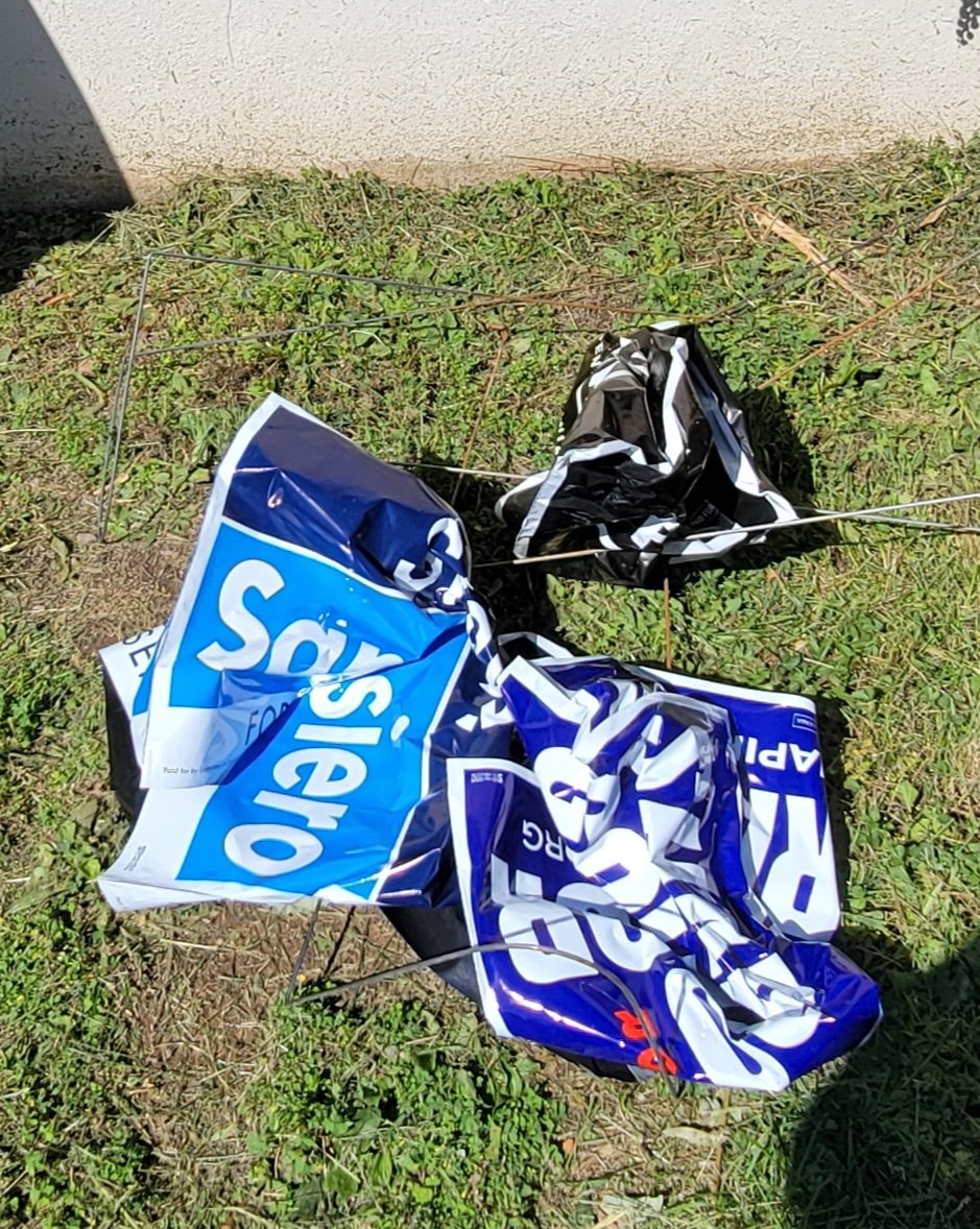 DrSeemaKazmi's tweet photo. Whoever took down my campaign signs from my #frontlawn was really #lame! They are back up! #VoteBlue2022 #VoteBlueToSaveDemocracy https://t.co/4txIp09Evj