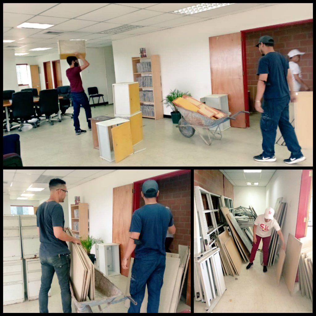 ecp_vzla's tweet photo. #15Oct| Nuestro equipo de operaciones realiza jornada de acondicionamiento en la sede Núcleo de Desarrollo Endógeno Fabricio Ojeda en #Catia. 

@IMVillarroel1
@Minhvi_Oficial
@m_ribasnacional
#PoetasDePazEnVenezuela https://t.co/5peg6AIwCS