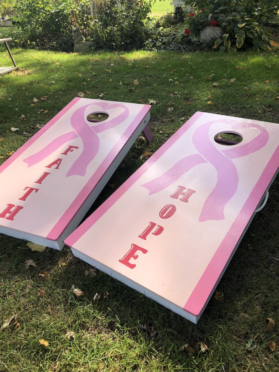 coachcant's tweet photo. Once again my dear friend @PaulValley11 has donated custom Hope corn hole boards to raise $ for #RMWP @ACS_WNY @MakingStrides . Will announce winner on 10/22. $10 chance, 3 for $20. Donate ⬇️https://t.co/9dv1d3ni7l https://t.co/dKrPg4oUCc