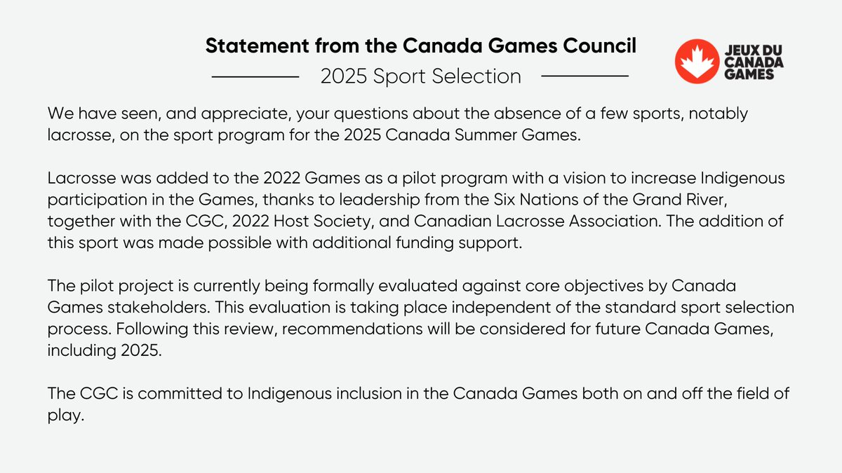 Canada Games | Jeux du Canada tweet media